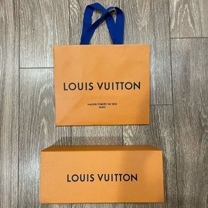 Louis Vuitton EMPTY perfume gift box & bag